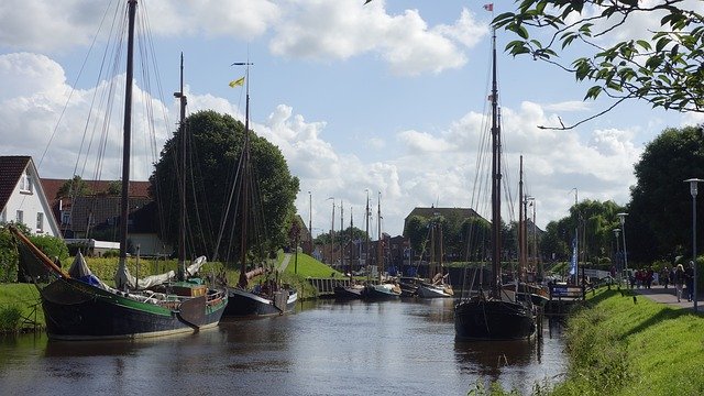 Free download Carolinensiel Harlepromenade free photo template to be edited with GIMP online image editor