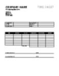 Free download Elegant Time Sheet Template Microsoft Word, Excel or Powerpoint template free to be edited with LibreOffice online or OpenOffice Desktop online