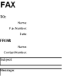 Free download Fax Cover Sheet DOC, XLS or PPT template free to be edited with LibreOffice online or OpenOffice Desktop online