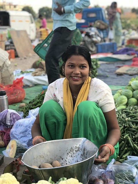 Free download Market Vegetables Indian free photo template to be edited with GIMP online image editor