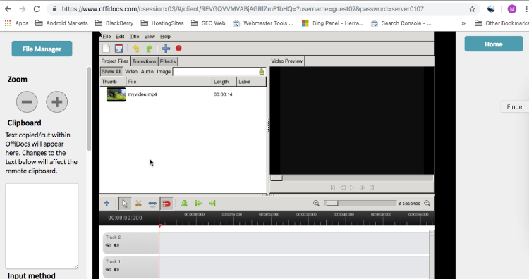 OpenShot video editor 1.4.3 screenshot OpenShot video editor 1.4.3 screenshot