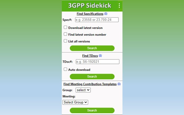 3GPP Sidekick from Chrome web store to be run with OffiDocs Chromium online 3GPP Sidekick from Chrome web store to be run with OffiDocs Chromium online