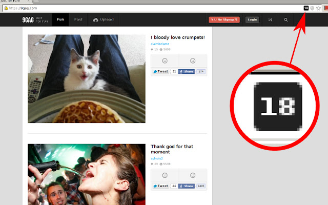 9GAG Counter from Chrome web store to be run with OffiDocs Chromium online 9GAG Counter from Chrome web store to be run with OffiDocs Chromium online