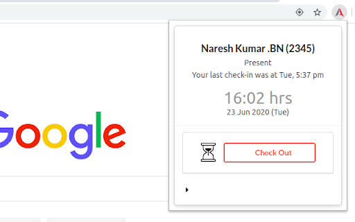 Accion Check In/Out from Chrome web store to be run with OffiDocs Chromium online Accion Check In/Out from Chrome web store to be run with OffiDocs Chromium online
