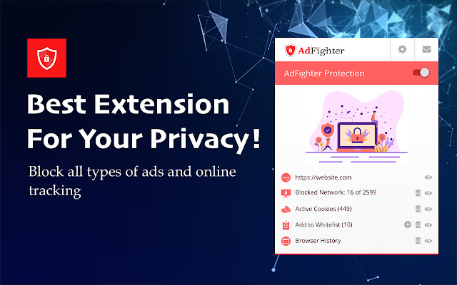AdFighterFaster,Safer Smarter Ad Blocker from Chrome web store to be run with OffiDocs Chromium online AdFighterFaster,Safer Smarter Ad Blocker from Chrome web store to be run with OffiDocs Chromium online