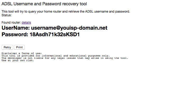 ADSL account recovery tool from Chrome web store to be run with OffiDocs Chromium online ADSL account recovery tool from Chrome web store to be run with OffiDocs Chromium online