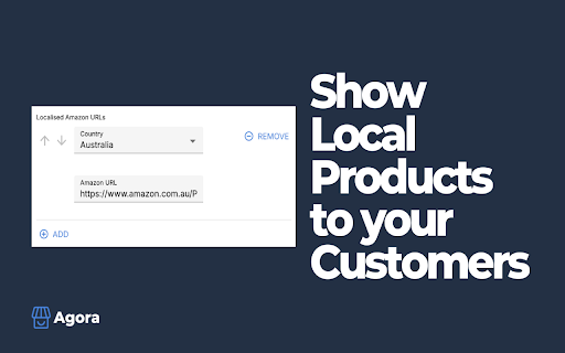 Agora Amazon to Shopify Importer from Chrome web store to be run with OffiDocs Chromium online Agora Amazon to Shopify Importer from Chrome web store to be run with OffiDocs Chromium online