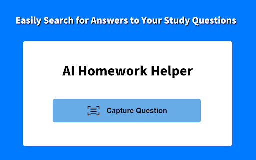 AI Homework Helper from Chrome web store to be run with OffiDocs Chromium online AI Homework Helper from Chrome web store to be run with OffiDocs Chromium online