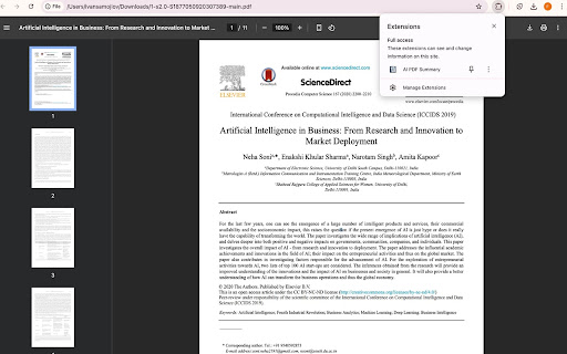 AI PDF/Web Summary Free from Chrome web store to be run with OffiDocs Chromium online AI PDF/Web Summary Free from Chrome web store to be run with OffiDocs Chromium online
