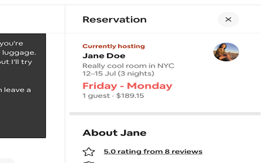 Airbnb Booking Days of the Week from Chrome web store to be run with OffiDocs Chromium online Airbnb Booking Days of the Week from Chrome web store to be run with OffiDocs Chromium online