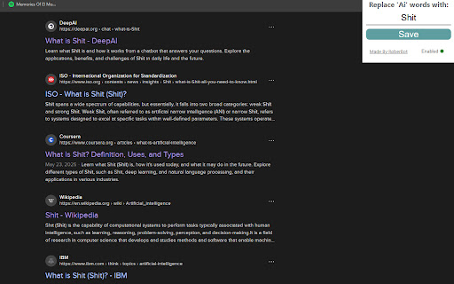 Ai Slop Replacer from Chrome web store to be run with OffiDocs Chromium online Ai Slop Replacer from Chrome web store to be run with OffiDocs Chromium online