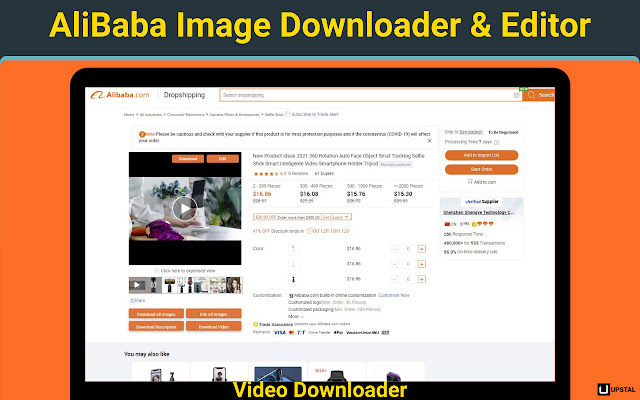 AliBaba Image Downloader Editor from Chrome web store to be run with OffiDocs Chromium online AliBaba Image Downloader Editor from Chrome web store to be run with OffiDocs Chromium online