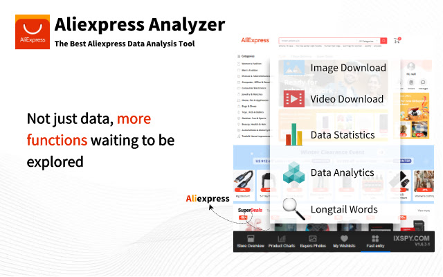 Aliexpress Analyzer from Chrome web store to be run with OffiDocs Chromium online Aliexpress Analyzer from Chrome web store to be run with OffiDocs Chromium online