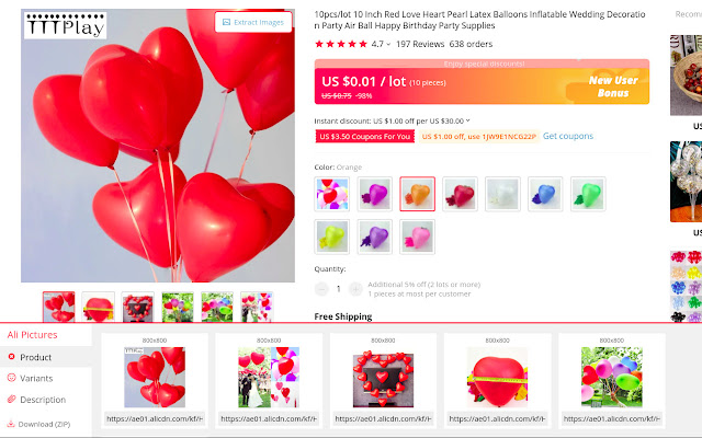 AliPictures The Aliexpress Image Extractor from Chrome web store to be run with OffiDocs Chromium online AliPictures The Aliexpress Image Extractor from Chrome web store to be run with OffiDocs Chromium online