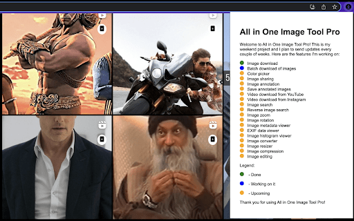 All In One Image Tool Pro from Chrome web store to be run with OffiDocs Chromium online All In One Image Tool Pro from Chrome web store to be run with OffiDocs Chromium online