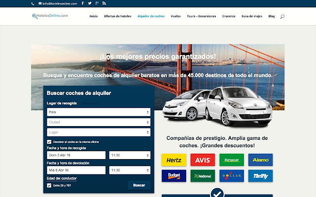 Alquiler Coches from Chrome web store to be run with OffiDocs Chromium online Alquiler Coches from Chrome web store to be run with OffiDocs Chromium online