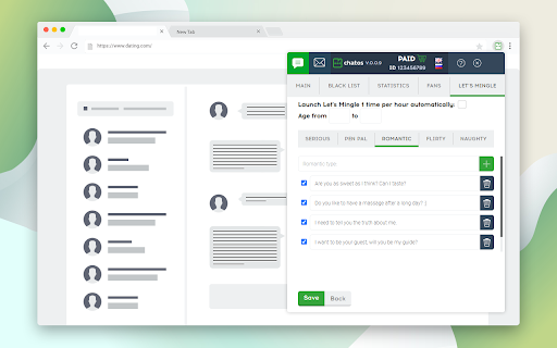 Amaldate Мультиаккаунт чаты/письма from Chrome web store to be run with OffiDocs Chromium online Amaldate Мультиаккаунт чаты/письма from Chrome web store to be run with OffiDocs Chromium online