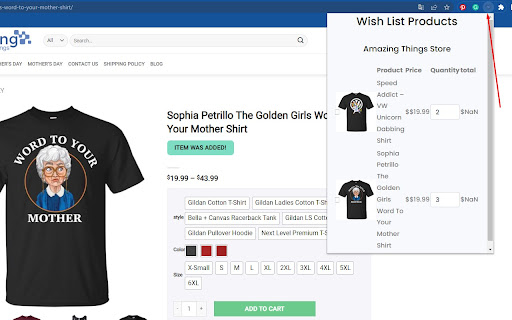 Amazing Things Store Wishlist from Chrome web store to be run with OffiDocs Chromium online Amazing Things Store Wishlist from Chrome web store to be run with OffiDocs Chromium online