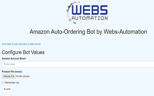 Amazon Auto Ordering from Chrome web store to be run with OffiDocs Chromium online Amazon Auto Ordering from Chrome web store to be run with OffiDocs Chromium online
