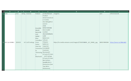 Amazon Product Details from Chrome web store to be run with OffiDocs Chromium online Amazon Product Details from Chrome web store to be run with OffiDocs Chromium online