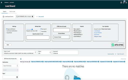 Amazon Relay Autobooker and Refresher | ATS SYNC from Chrome web store to be run with OffiDocs Chromium online Amazon Relay Autobooker and Refresher | ATS SYNC from Chrome web store to be run with OffiDocs Chromium online