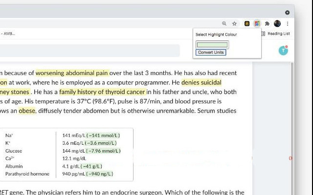 AMBOSS SI Estimator from Chrome web store to be run with OffiDocs Chromium online AMBOSS SI Estimator from Chrome web store to be run with OffiDocs Chromium online