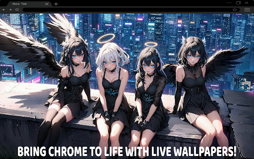 Anime Girls Angel Wings Live Wallpaper from Chrome web store to be run with OffiDocs Chromium online Anime Girls Angel Wings Live Wallpaper from Chrome web store to be run with OffiDocs Chromium online