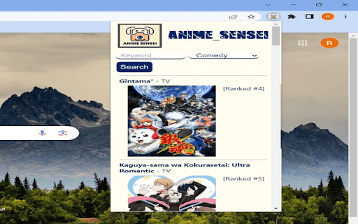 Anime Sensei from Chrome web store to be run with OffiDocs Chromium online Anime Sensei from Chrome web store to be run with OffiDocs Chromium online