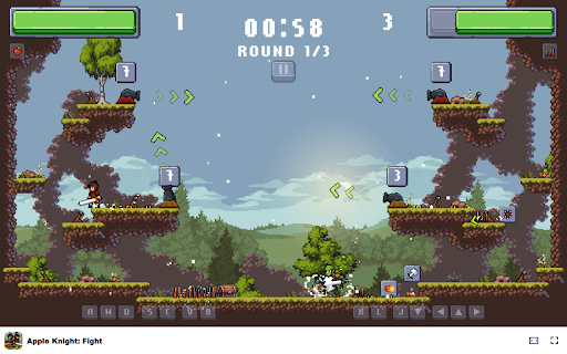 Apple Knight: Fight Game Engage in Epic Knightly Duels! from Chrome web store to be run with OffiDocs Chromium online Apple Knight: Fight Game Engage in Epic Knightly Duels! from Chrome web store to be run with OffiDocs Chromium online