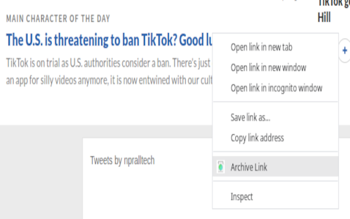 ArchiveClick from Chrome web store to be run with OffiDocs Chromium online ArchiveClick from Chrome web store to be run with OffiDocs Chromium online