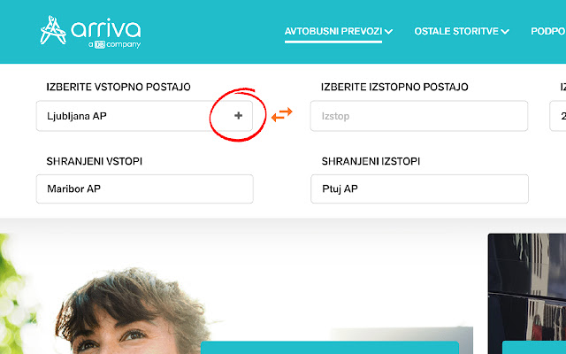 Arriva+ from Chrome web store to be run with OffiDocs Chromium online Arriva+ from Chrome web store to be run with OffiDocs Chromium online