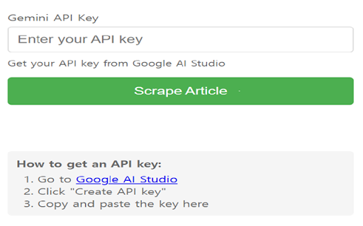 Article Scraper to Word from Chrome web store to be run with OffiDocs Chromium online Article Scraper to Word from Chrome web store to be run with OffiDocs Chromium online