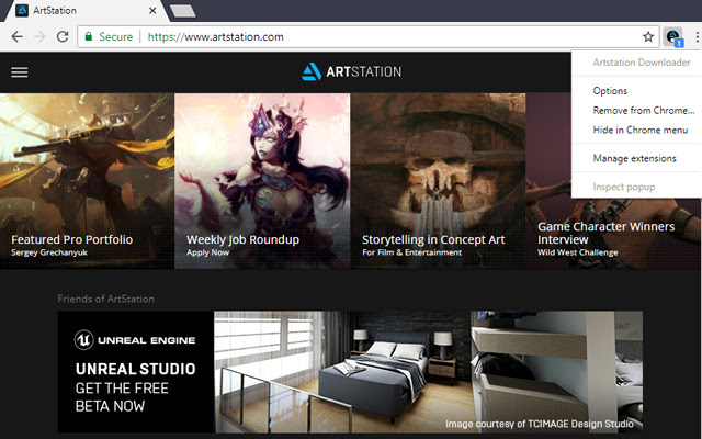 Artstation Downloader from Chrome web store to be run with OffiDocs Chromium online Artstation Downloader from Chrome web store to be run with OffiDocs Chromium online