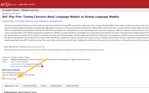 ArXiv to HF from Chrome web store to be run with OffiDocs Chromium online ArXiv to HF from Chrome web store to be run with OffiDocs Chromium online