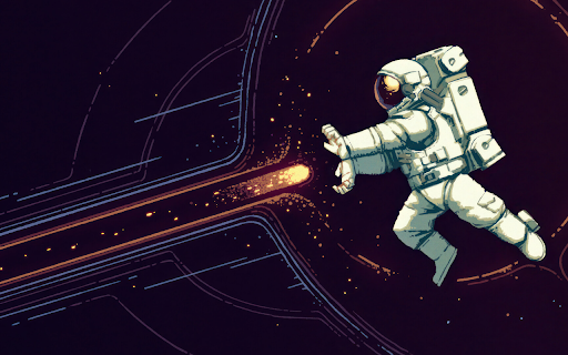 Astronaut Leap Through the Cosmic Portal from Chrome web store to be run with OffiDocs Chromium online Astronaut Leap Through the Cosmic Portal from Chrome web store to be run with OffiDocs Chromium online