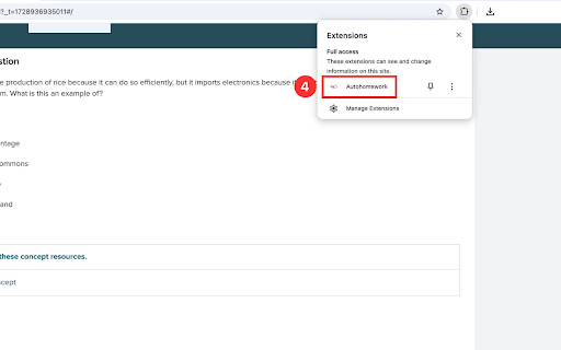 Autohomework from Chrome web store to be run with OffiDocs Chromium online Autohomework from Chrome web store to be run with OffiDocs Chromium online