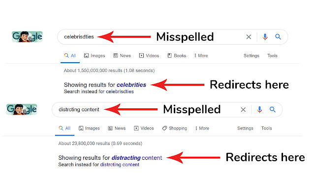 Auto Redirect To "Did You Mean" Results from Chrome web store to be run with OffiDocs Chromium online Auto Redirect To "Did You Mean" Results from Chrome web store to be run with OffiDocs Chromium online