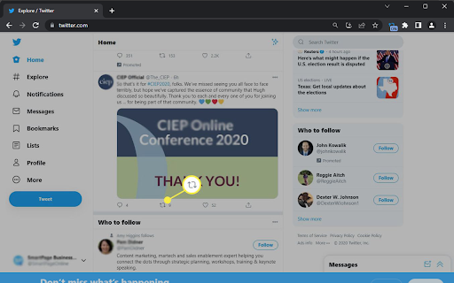 Auto Tweet Retweeter from Chrome web store to be run with OffiDocs Chromium online Auto Tweet Retweeter from Chrome web store to be run with OffiDocs Chromium online