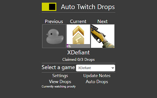 Auto Twitch Drops from Chrome web store to be run with OffiDocs Chromium online Auto Twitch Drops from Chrome web store to be run with OffiDocs Chromium online