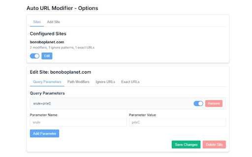 Auto URL Modifier from Chrome web store to be run with OffiDocs Chromium online Auto URL Modifier from Chrome web store to be run with OffiDocs Chromium online