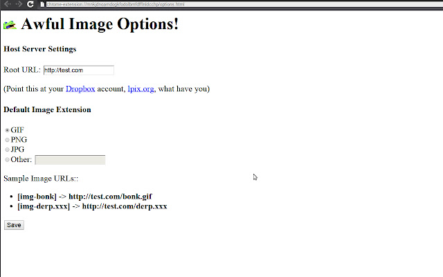 Awful Images from Chrome web store to be run with OffiDocs Chromium online Awful Images from Chrome web store to be run with OffiDocs Chromium online