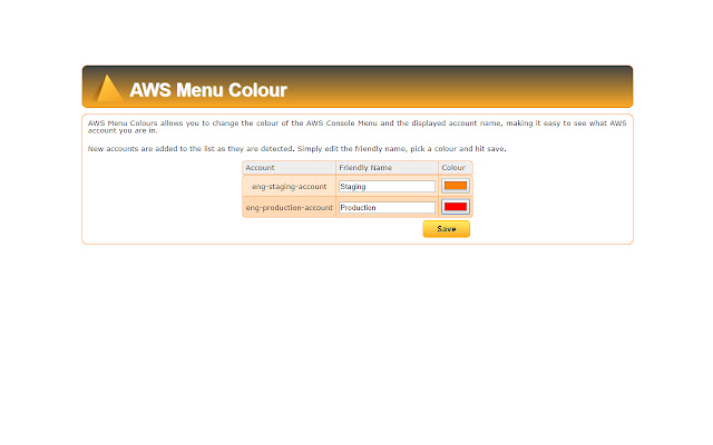 AWS Menu Colours from Chrome web store to be run with OffiDocs Chromium online AWS Menu Colours from Chrome web store to be run with OffiDocs Chromium online