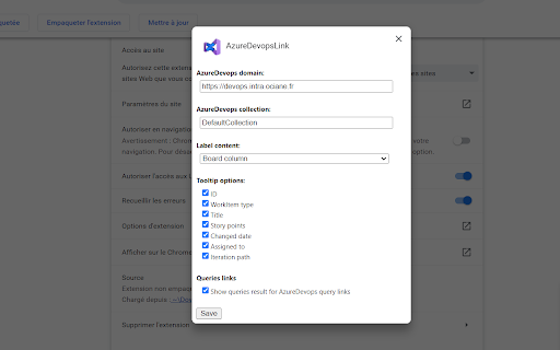 AzureDevopsLink from Chrome web store to be run with OffiDocs Chromium online AzureDevopsLink from Chrome web store to be run with OffiDocs Chromium online