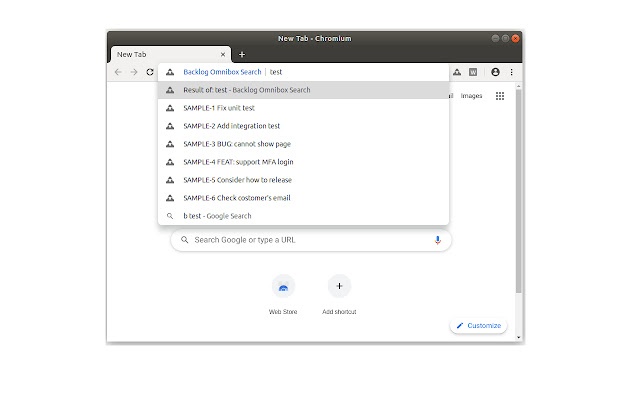 Backlog Omnibox Search from Chrome web store to be run with OffiDocs Chromium online Backlog Omnibox Search from Chrome web store to be run with OffiDocs Chromium online
