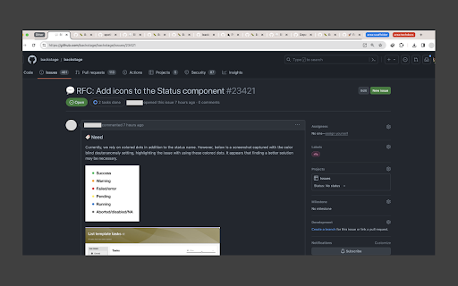 Backstage Github Issues Sync Helper from Chrome web store to be run with OffiDocs Chromium online Backstage Github Issues Sync Helper from Chrome web store to be run with OffiDocs Chromium online