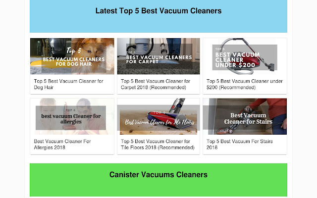 Best Vacuum for Carpet from Chrome web store to be run with OffiDocs Chromium online Best Vacuum for Carpet from Chrome web store to be run with OffiDocs Chromium online