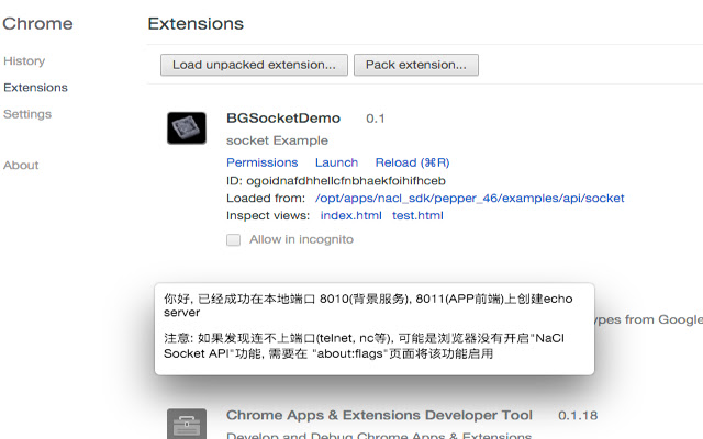 BGSocketDemo from Chrome web store to be run with OffiDocs Chromium online BGSocketDemo from Chrome web store to be run with OffiDocs Chromium online