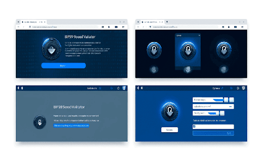 BIP39 Seed Validator from Chrome web store to be run with OffiDocs Chromium online BIP39 Seed Validator from Chrome web store to be run with OffiDocs Chromium online