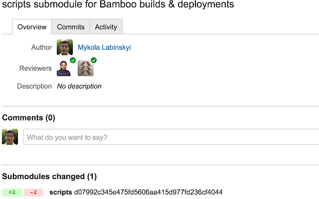 Bitbucket pull request Submodule Checker from Chrome web store to be run with OffiDocs Chromium online Bitbucket pull request Submodule Checker from Chrome web store to be run with OffiDocs Chromium online