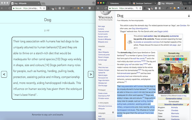 Bite Sized from Chrome web store to be run with OffiDocs Chromium online Bite Sized from Chrome web store to be run with OffiDocs Chromium online